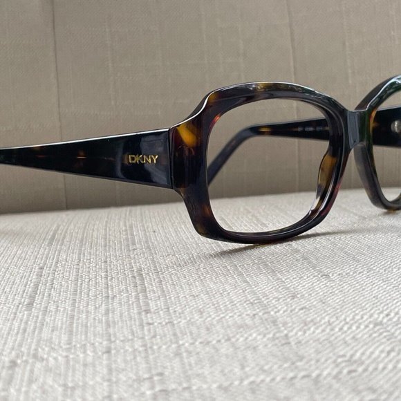 Vintage DKNY Eyeglasses Frame Dark Brown Tortoise DY4048 55[]17 130 Glasses main image 9